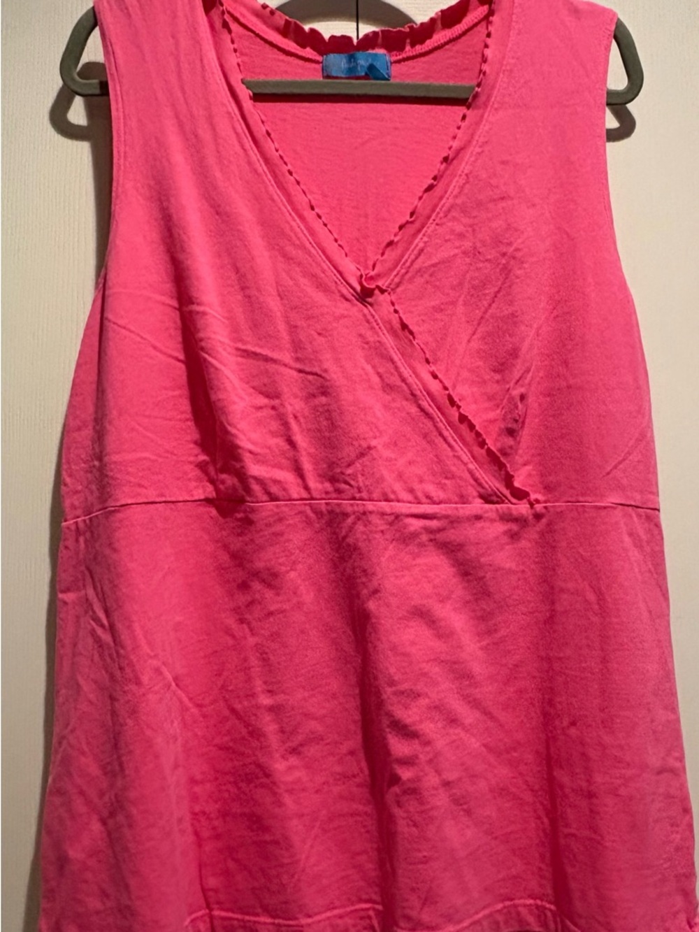 Fresh Produce Pink Sleeveless V-Neck Tank